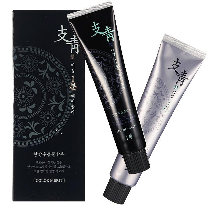 [웰코스] 뮤겐스 칼라 메리트 지청 1분 헤어칼라 120g